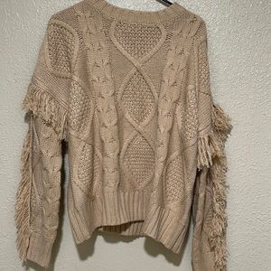 &Merci fringe sweater